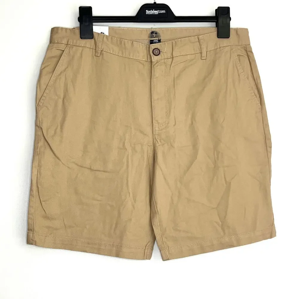 Havana Jim Tan Shorts 34
